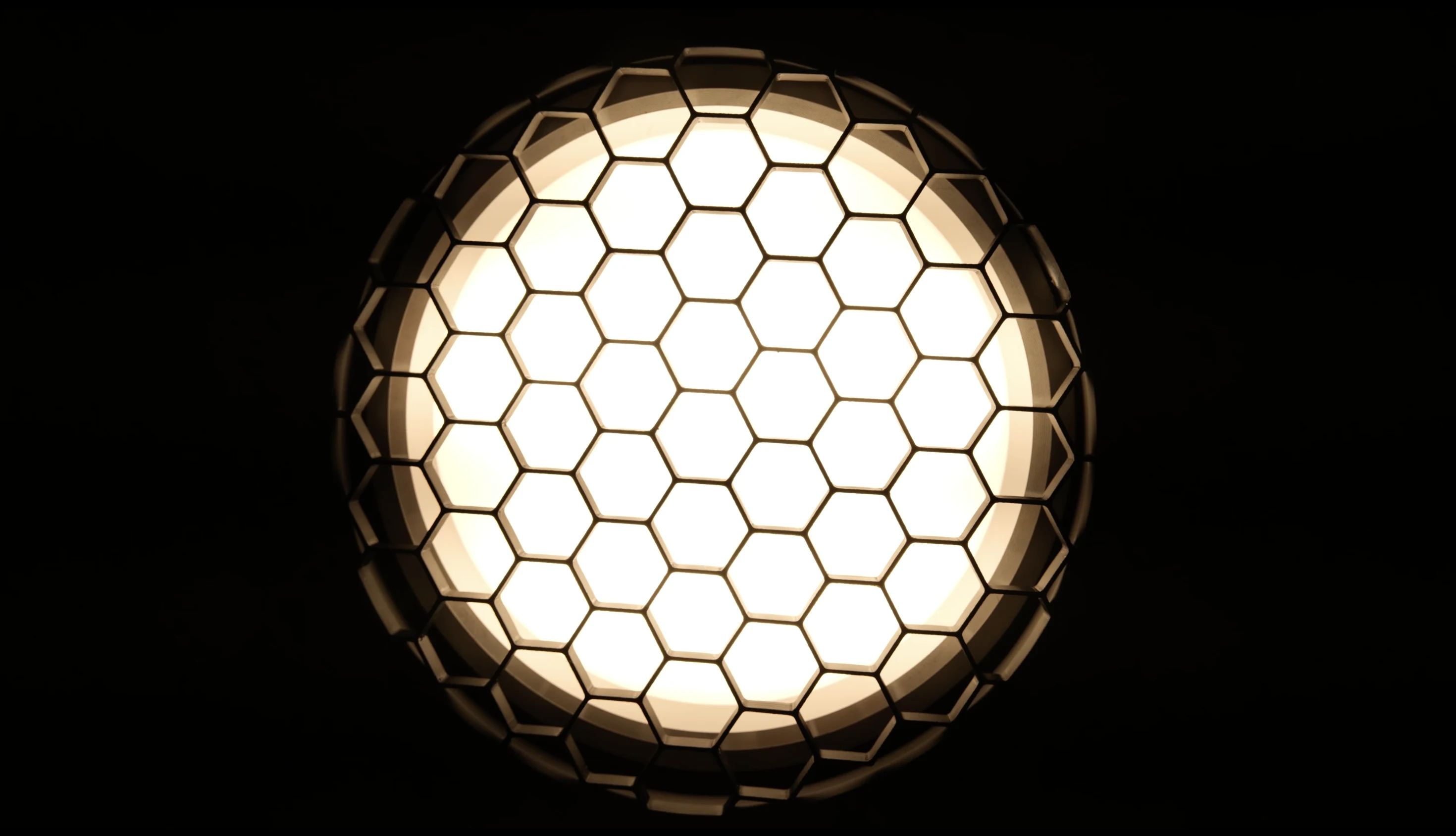 LED ceiling panel, honeycomb light
